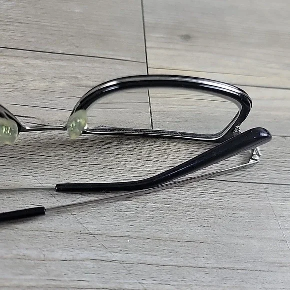 Ray-Ban Eyeglasses Mens RB 6373M 2502 52-20-145 Black Silver FRAMES‎ ONLY - Picture 10 of 11